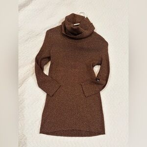 Peter Nygard Metallic Brown Sweater